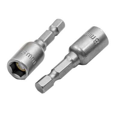 Imagem de Soquete magnetico para parafusadeira, 8 mm - l 45 mm 2 pc//mtx
