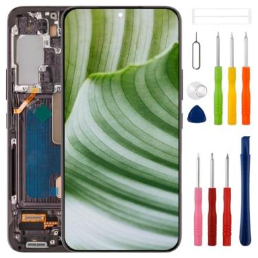 Imagem de [Com moldura] Tela LCD TFT SWARK para Galaxy S22 SM-S901U Substituição de Montagem Digitalizador de Tela Sensível ao Toque com Kit de Ferramentas de Reparo Atualizado - [Sem Função de Impressão