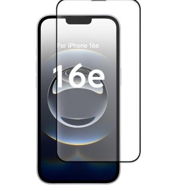 Imagem de Película Protetora de Cerâmica para IPHONE 16e de 6.1 Polegadas – Anti-Riscos, Alta Sensibilidade, Cobertura Total