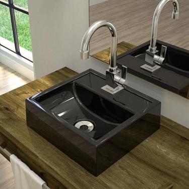 Imagem de Cuba Quadrada Q32w Colorida Preto