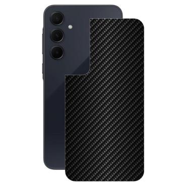 Imagem de Película Para Samsung Galaxy A55 5g - Traseira De Fibra De Carbono Preta - Gshield
