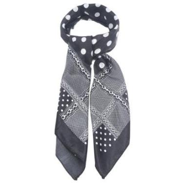 Imagem de Lenço de Cetim com Poá-Feminino