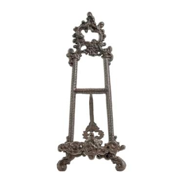 Imagem de Generic Cavalete Organizador para Exibição de Fotos, Porta-Retratos, Pratos Decorativos, Suporte para Livros, Quadros e Imagens para Escritório, Pintura, Marrom