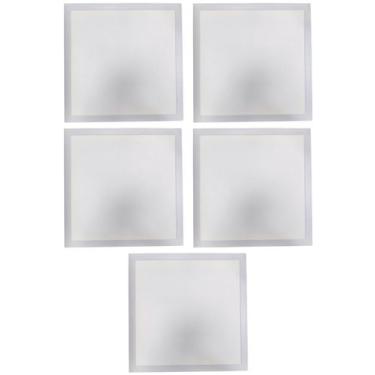 Imagem de 5 Painel Plafon Luminária LED 40x40 Sobrepor 40W Bivolt 6500K Cor da L