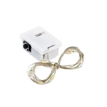 Imagem de Fio de Fada Pisca LED Colorido 80 cm Bateria 3 Modos