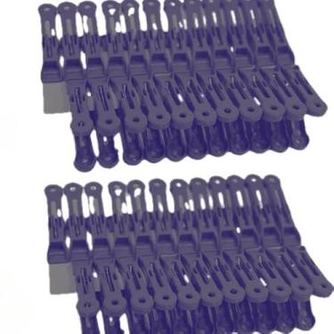 Imagem de Pregador de Roupa, Kit 120 Prendedor Reforçado de Roupa, Pregador Reforçado de para Varal(120 Preto)