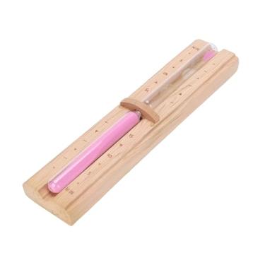 Imagem de Aqur2020 Ampulheta do Temporizador da Sauna, Temporizador de Areia de Madeira de 15 Minutos Com Montagem na Parede Rotação de 360 ​​graus para Sauna e Sala de (Cor Madeira)