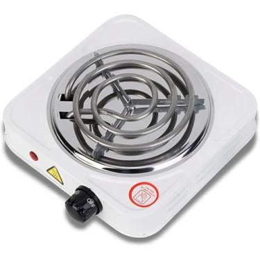 Imagem de Fogareiro Elétrico Portátil Cooktop 220v 1 Boca 1000w Branco