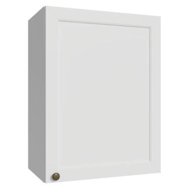 Imagem de Armário Aéreo 50cm 1 Porta Vik Madesa B, Branco