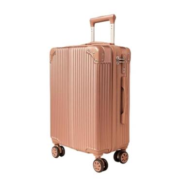 Imagem de Mala de Viagem 10 kilos Rodas Giratórias, Design premium, rigida, Roda Dupla Removivel 360 Ziper Expansor (Rosê)