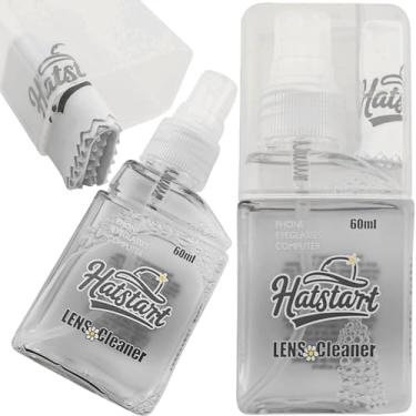 Imagem de Kit de limpeza de tela para laptop: spray de névoa e lenços de pano para tela sensível ao toque para celular, pacote com 2, cinza, kit de limpeza de tablet Hatstart para exibição de carro, computador