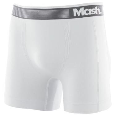 Imagem de Cueca boxer mash 710.01 sem costura, GG, Branco