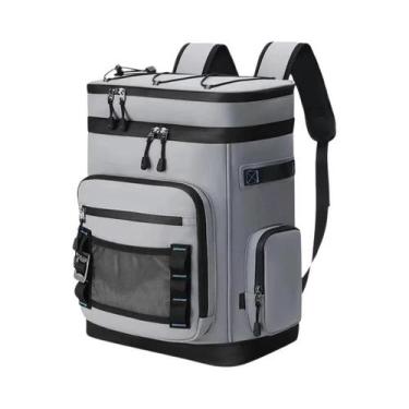 Imagem de Mochila Térmica Grande Impermeável 30L Durável Para Almoço E Alimentos