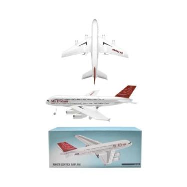 Imagem de Avião RC A380 2Ch 3Ch Planador Controle Remoto Aeronave De Espuma Mode