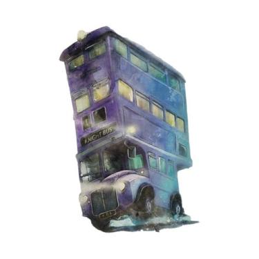 Imagem de Pôster De Lona Para Quarto Infantil, Castelo De Hogwarts, Casa De Abób