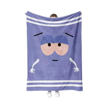 Imagem de Manta De Flanela Ultra Macia Com Estampa De Desenho Animado, Resistent