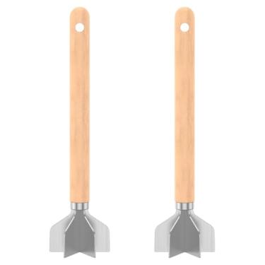 Imagem de 1 peça / 2 peças de cortador de carne, resistente ao calor, espremedor de batata de 28 cm com alça, utensílio de hambúrguer para panelas antiaderentes, hambúrguer, cozinha, carne bovina e peru (2