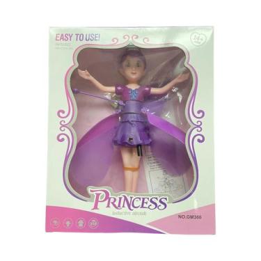 Imagem de Helicóptero De Fada Voadora Infantil Com Indução Por Gestos, Brinquedo