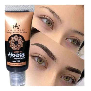 Imagem de Henna Já Vem Pronta Para Uso Designer Sobrancelha 15g - ABÉLIE MAKE, P