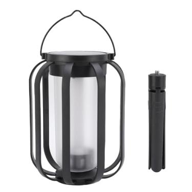 Imagem de Jiawu Lanterna Solar à Prova de Chuva, Lâmpada Suspensa Elegante para Decoração de Quintal de Jardim Com tripé para Caminho, Material ABS