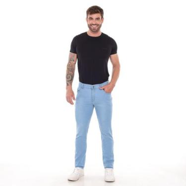 Imagem de Calça Jeans Clara Masculina Com Estilo Casual Hot Pants - Ss Jeans, 40