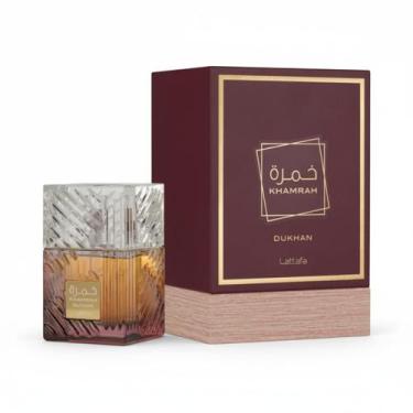 Imagem de Perfume Khamrah Dukhan Lattafa Eau de Parfum - 100 ml, 100ml
