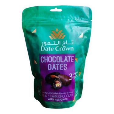 Imagem de Tamaras Khalas Com Chocolate Importadas De Dubai 200 G - Pink Delight
