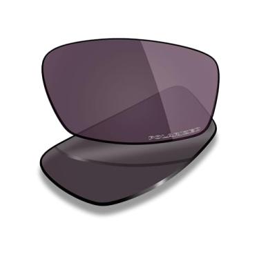 Imagem de Mryok Lentes de reposição ultra polarizadas para óculos Oakley Wingspan OX5040 53 mm, HD Polarized, proteção UV, resistente a impactos e ajuste perfeito - Irídio cinza