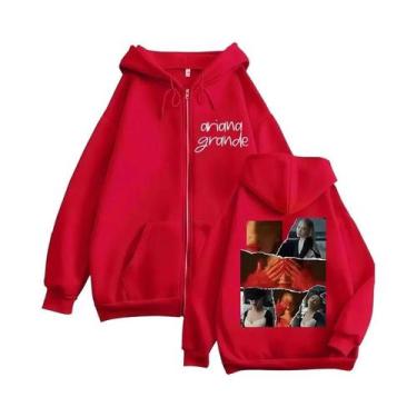 Imagem de Moletom Unissex Oversized Hip Hop Rapper Ariana Grande Brighter Days A