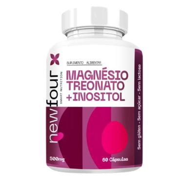Imagem de Magnesio Treonato + Inositol 500mg 60 caps-Unissex