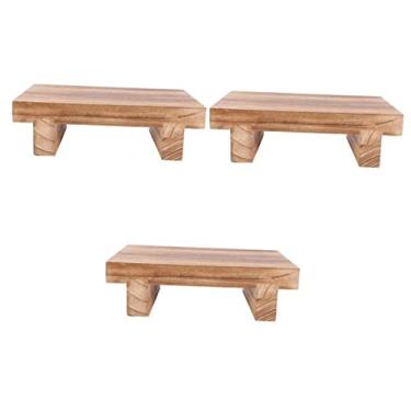 Imagem de Banqueta de cabeceira de 2 peças Banqueta de degrau para adulto Banqueta de degrau para descanso de pés de escritório Banqueta de degrau de quarto Banqueta de degrau leve Banqueta de degrau Móveis par