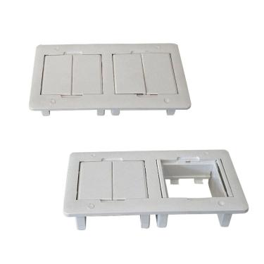 Imagem de Caixa De Embutir Universal Retangular Abs 4Blocos Qtmov