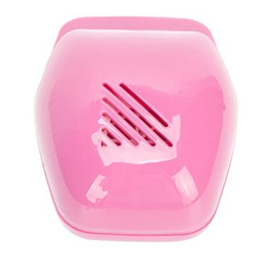 Imagem de Naroote Secador de Unhas Doméstico Portátil, Secador de Esmalte Em Gel, Soprador, Ferramenta de Manicure para Secagem Rápida Com Spray de Ar (Rosa)