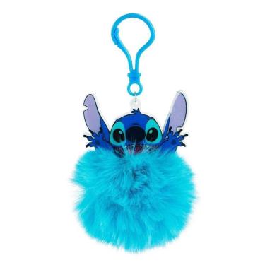 Imagem de Chaveiro Azul Pom Pom Stitch 10cm - Disney-Feminino