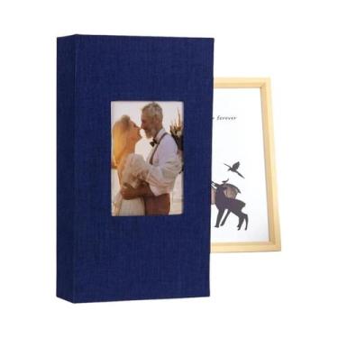 Imagem de Álbum De Fotos De Tecido De 6 Polegadas Com 300 Páginas, Estilo De Ins