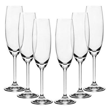 Imagem de Conjunto de Taças para Champagne Bohemia em Cristal 220 ml - 6 Peças