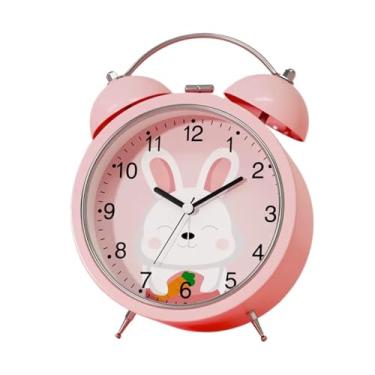 Imagem de Despertador para quarto relógio analógico de mesa - relógio decorativo - relógio de manto silencioso fácil de ler - relógios de mesa silenciosos para sala de estar, quarto, cabeceira, mesa, relógio de