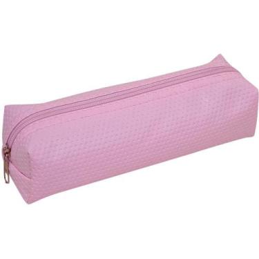 Imagem de Estojo Simples Teen Rosa para 40 Lápis - TK Shopping