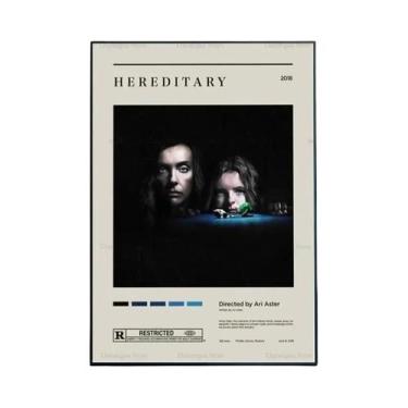 Imagem de Pôster De Arte De Parede De Filme De Terror Clássico Hereditário Minim