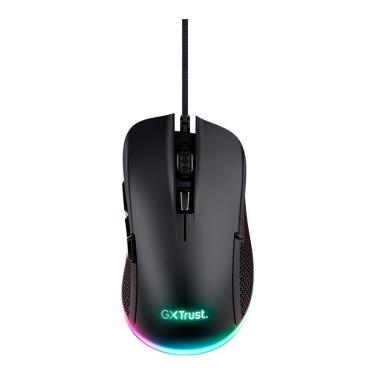 Imagem de Mouse Gamer GXTrust 922 Ybar RGB, 6 Botões, 7200 DPI, USB, Preto - 24729-Unissex