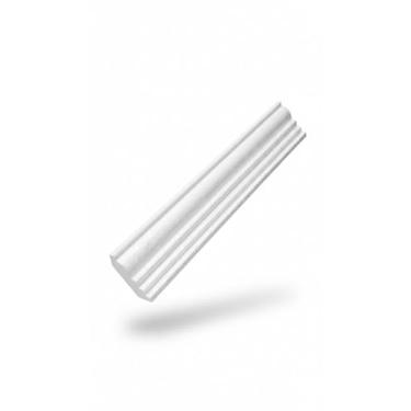 Imagem de Moldura Roda Teto Decoração Isopor 7 cm de face Kit com 20 metros -REI 07