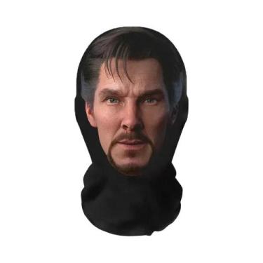 Imagem de Máscara Facial Engraçada Impressa Em 3D Realista, De Malha Elástica, P