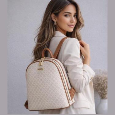 Imagem de Mochila Feminina 2 Divisórias 2 Em 1 Confortável Resistente - Bella Pa