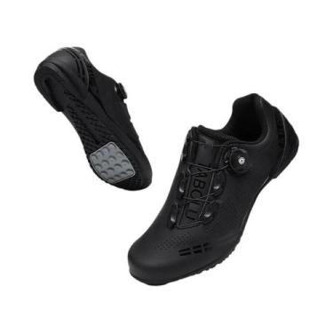 Imagem de Sapatos De Ciclismo Unissex Para Montanha E Estrada Com Solado De Borr