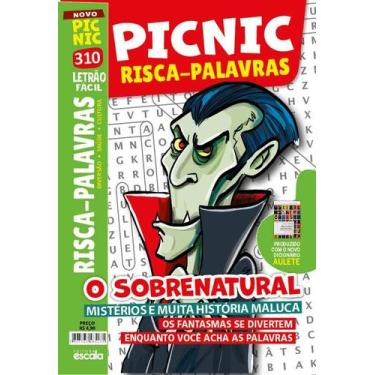 Imagem de Pic Nic - Risca-Palavras - Letrão - Fácil - O Sobrenatural - LAFONTE, 