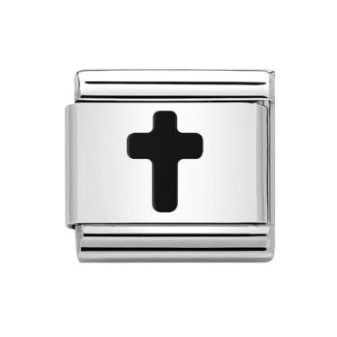 Imagem de Charm em Aço Para Pulseira Italiana Cruz Borboleta Estrela - La&Ny, 1 