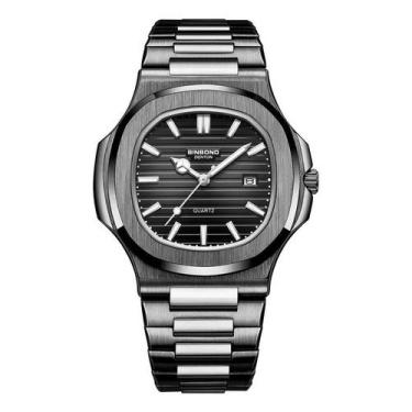 Imagem de Assista Binbang Parrot Steel Square Waterproof Glowin-the-Dar - J-One