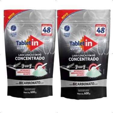 Imagem de Kit Tabletin Lava-Louças Em Pó Concentrado-600g 2 unidades