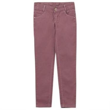 Imagem de Calça Juvenil Look Jeans Skinny Collor - 4 - ROSÊ-Feminino