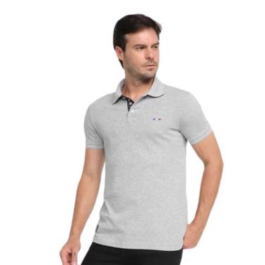 Imagem de Camisa Polo Vih Triny Masculina Básica Industrie Piquet no Estilo Bordado França-Masculino